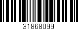 Código de barras (EAN, GTIN, SKU, ISBN): '31868099'