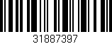 Código de barras (EAN, GTIN, SKU, ISBN): '31887397'