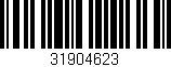 Código de barras (EAN, GTIN, SKU, ISBN): '31904623'