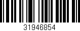 Código de barras (EAN, GTIN, SKU, ISBN): '31946854'