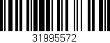 Código de barras (EAN, GTIN, SKU, ISBN): '31995572'