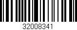 Código de barras (EAN, GTIN, SKU, ISBN): '32008341'