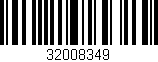 Código de barras (EAN, GTIN, SKU, ISBN): '32008349'