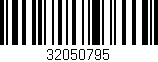 Código de barras (EAN, GTIN, SKU, ISBN): '32050795'