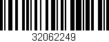 Código de barras (EAN, GTIN, SKU, ISBN): '32062249'