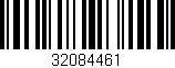 Código de barras (EAN, GTIN, SKU, ISBN): '32084461'