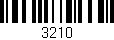 Código de barras (EAN, GTIN, SKU, ISBN): '3210'
