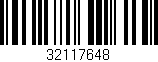 Código de barras (EAN, GTIN, SKU, ISBN): '32117648'