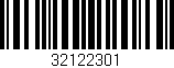 Código de barras (EAN, GTIN, SKU, ISBN): '32122301'