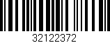 Código de barras (EAN, GTIN, SKU, ISBN): '32122372'