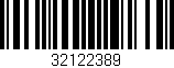 Código de barras (EAN, GTIN, SKU, ISBN): '32122389'