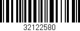 Código de barras (EAN, GTIN, SKU, ISBN): '32122580'