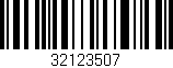 Código de barras (EAN, GTIN, SKU, ISBN): '32123507'