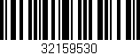 Código de barras (EAN, GTIN, SKU, ISBN): '32159530'