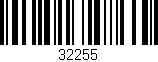 Código de barras (EAN, GTIN, SKU, ISBN): '32255'