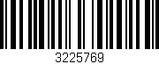 Código de barras (EAN, GTIN, SKU, ISBN): '3225769'