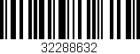 Código de barras (EAN, GTIN, SKU, ISBN): '32288632'