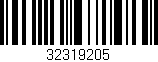 Código de barras (EAN, GTIN, SKU, ISBN): '32319205'