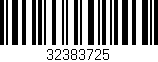 Código de barras (EAN, GTIN, SKU, ISBN): '32383725'