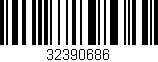 Código de barras (EAN, GTIN, SKU, ISBN): '32390686'