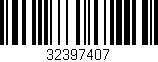 Código de barras (EAN, GTIN, SKU, ISBN): '32397407'