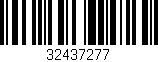 Código de barras (EAN, GTIN, SKU, ISBN): '32437277'