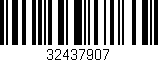 Código de barras (EAN, GTIN, SKU, ISBN): '32437907'