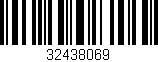 Código de barras (EAN, GTIN, SKU, ISBN): '32438069'