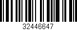 Código de barras (EAN, GTIN, SKU, ISBN): '32446647'