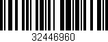 Código de barras (EAN, GTIN, SKU, ISBN): '32446960'