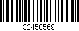 Código de barras (EAN, GTIN, SKU, ISBN): '32450569'