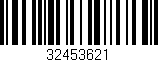Código de barras (EAN, GTIN, SKU, ISBN): '32453621'