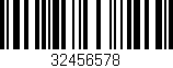 Código de barras (EAN, GTIN, SKU, ISBN): '32456578'
