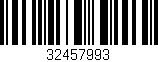 Código de barras (EAN, GTIN, SKU, ISBN): '32457993'