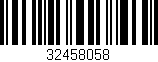 Código de barras (EAN, GTIN, SKU, ISBN): '32458058'