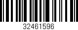 Código de barras (EAN, GTIN, SKU, ISBN): '32461596'