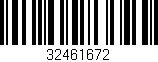 Código de barras (EAN, GTIN, SKU, ISBN): '32461672'