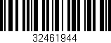 Código de barras (EAN, GTIN, SKU, ISBN): '32461944'