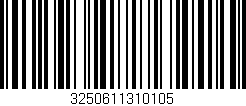 Código de barras (EAN, GTIN, SKU, ISBN): '3250611310105'