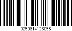 Código de barras (EAN, GTIN, SKU, ISBN): '3250614126055'