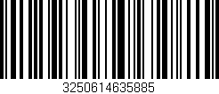 Código de barras (EAN, GTIN, SKU, ISBN): '3250614635885'