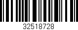 Código de barras (EAN, GTIN, SKU, ISBN): '32518728'