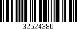 Código de barras (EAN, GTIN, SKU, ISBN): '32524386'