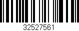 Código de barras (EAN, GTIN, SKU, ISBN): '32527561'