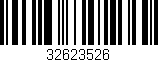 Código de barras (EAN, GTIN, SKU, ISBN): '32623526'