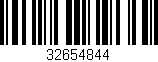 Código de barras (EAN, GTIN, SKU, ISBN): '32654844'