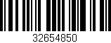Código de barras (EAN, GTIN, SKU, ISBN): '32654850'