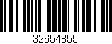 Código de barras (EAN, GTIN, SKU, ISBN): '32654855'