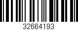 Código de barras (EAN, GTIN, SKU, ISBN): '32664193'