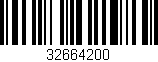 Código de barras (EAN, GTIN, SKU, ISBN): '32664200'